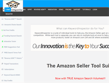Tablet Screenshot of keywordinspector.com